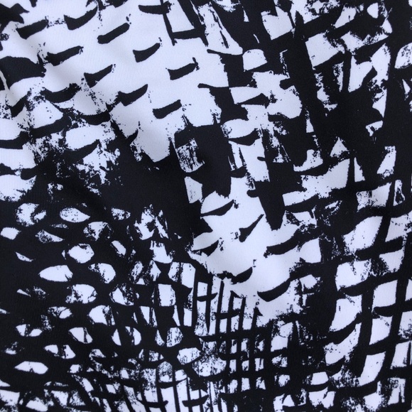 Zella Colorblock mesh-panel full-length leggings M - Picture 2 of 8